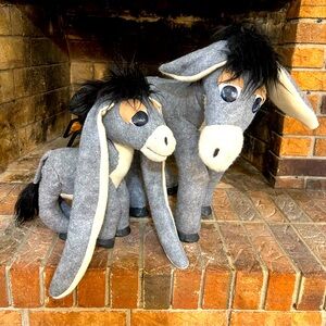 Nestor the long eared Christmas donkey figures